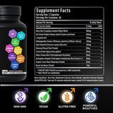 Bioactive Labs Fertilité Homme – Capsules avec zinc et maca pour énergie et équilibre
