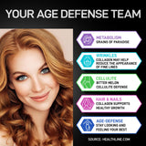 BIOACTIVE LABS Thermogénique Multi Collagen Burn - ingrédients clés: fucoxanthine et collagène.