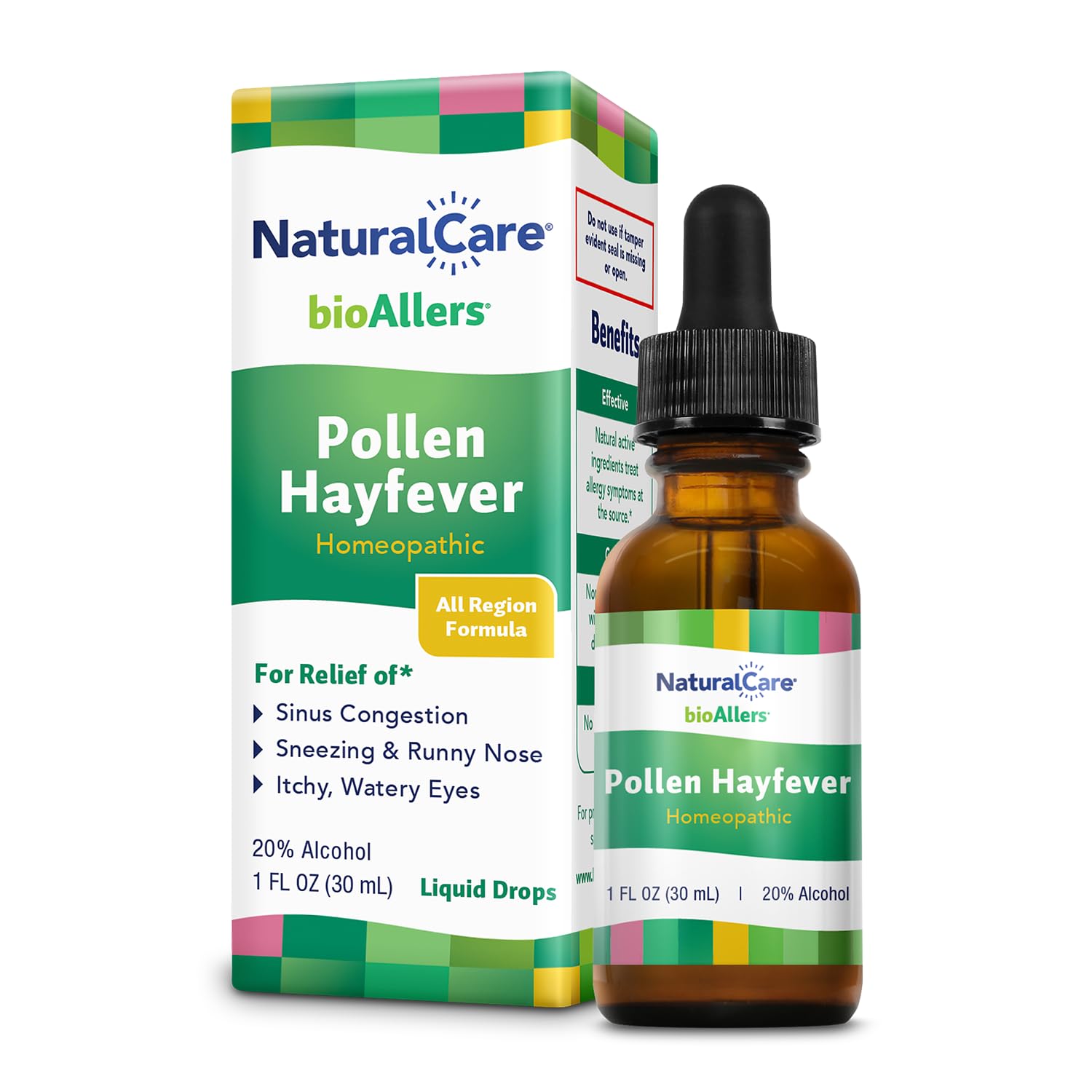 BioAllers NaturalCare Pollen: flacon avec pipette, pratique au quotidien