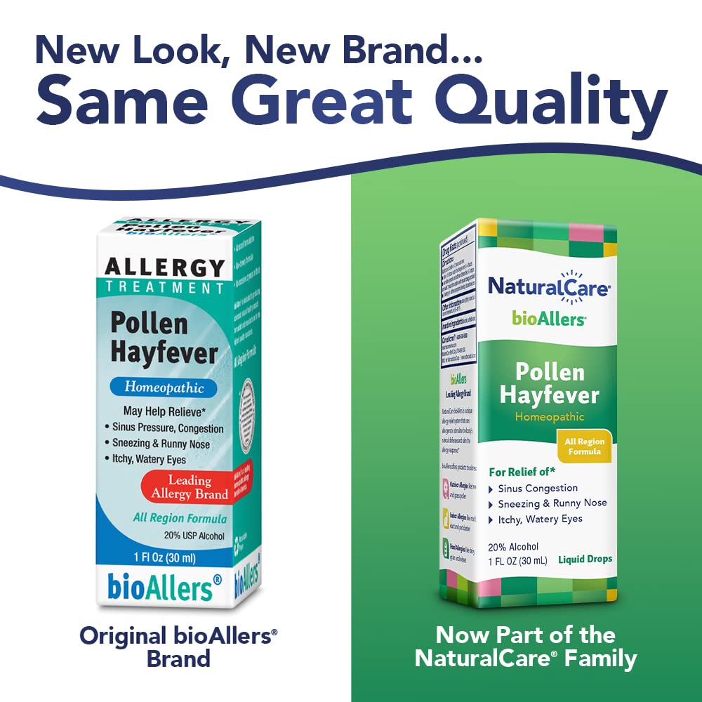 Gouttes BioAllers NaturalCare Pollen, pratiques pour soutenir les symptômes saisonniers