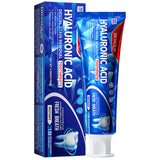 BIOAQUA dentifrice instantané et blanchiment équilibre pour un sourire lumineux.
