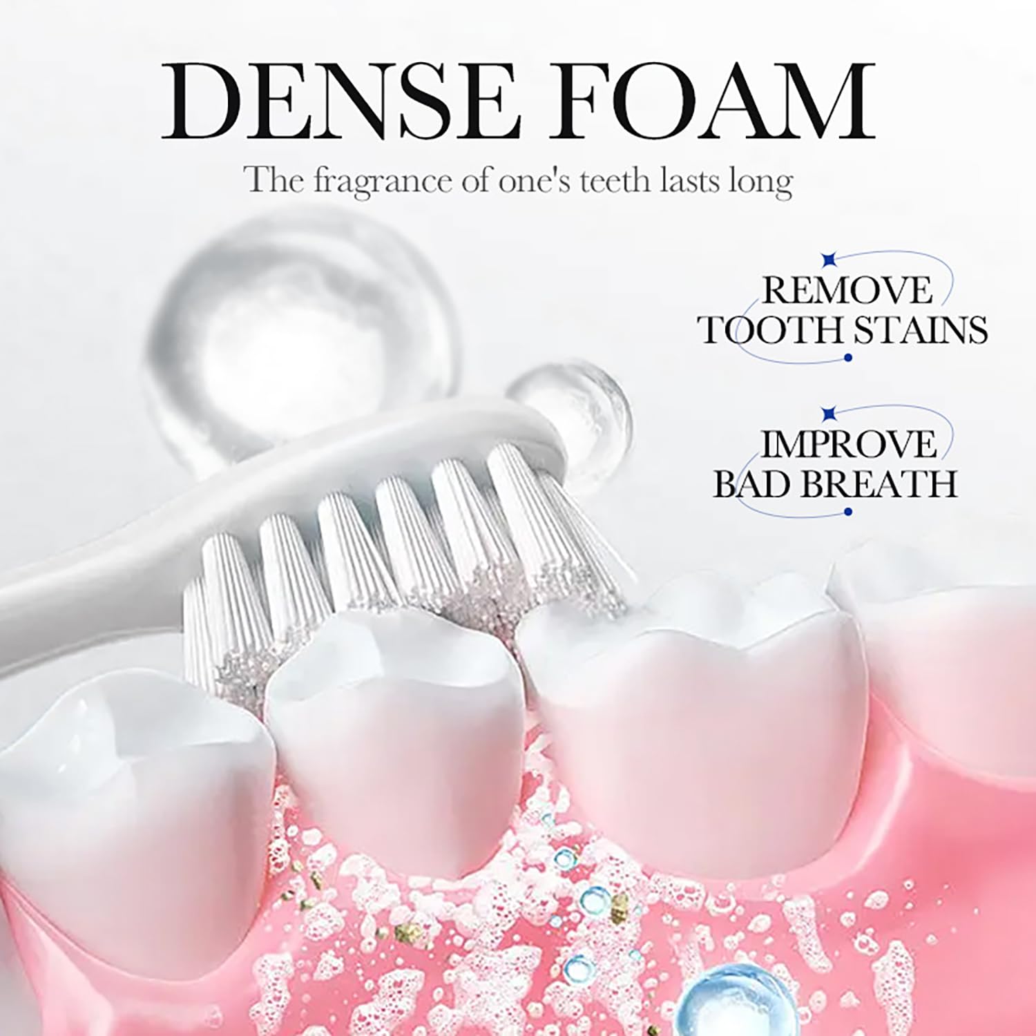 BIOAQUA dentifrice respiration fraîche longue durée.