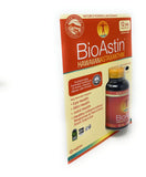 BioAstin étiquette nutritionnelle claire, mettant en avant les choix naturels.