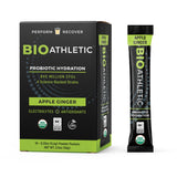BioAthletic Probiotic Électrolyte, sachet individuel prêt à l'emploi, soutien hydratation.