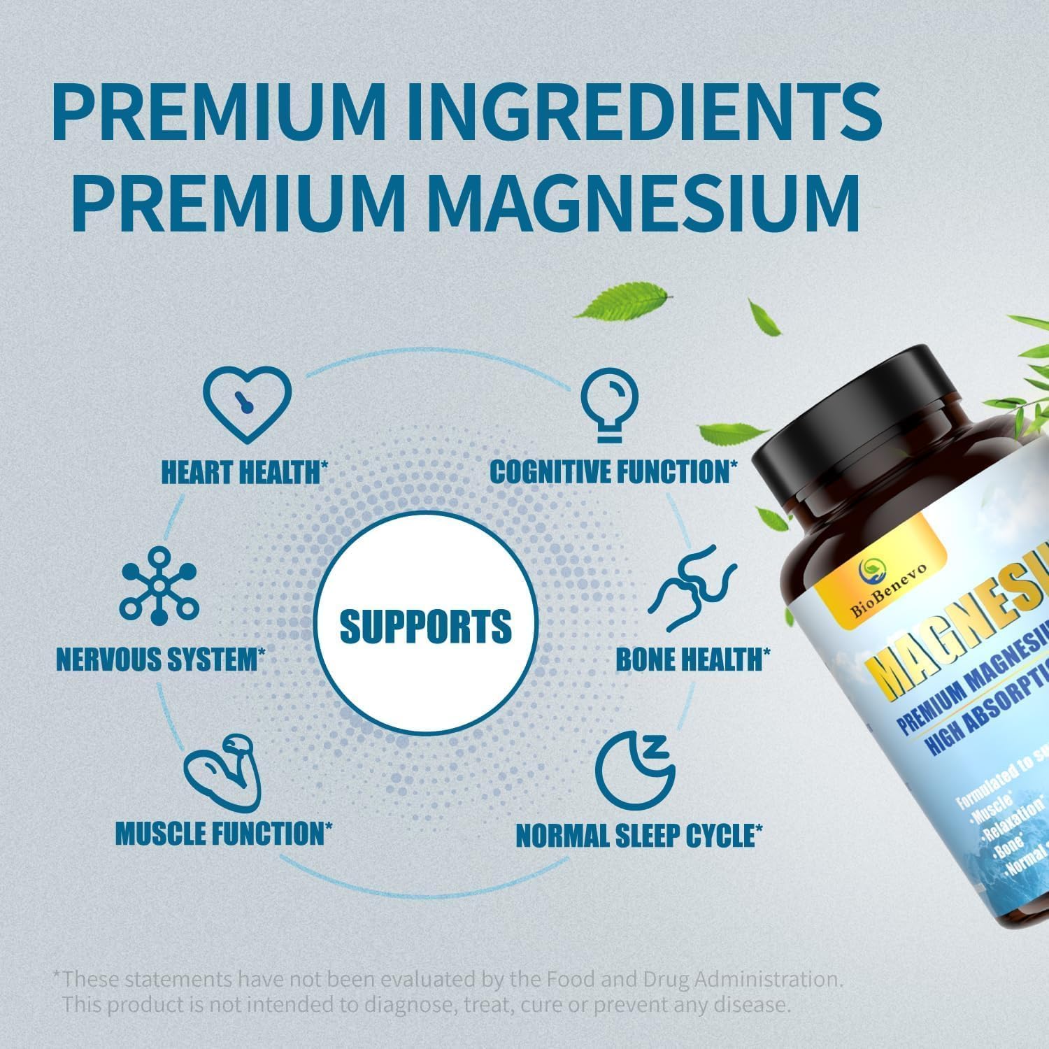 BioBenevo Magnesium Complex - fabrication fiable et contrôle de qualité rigoureux.