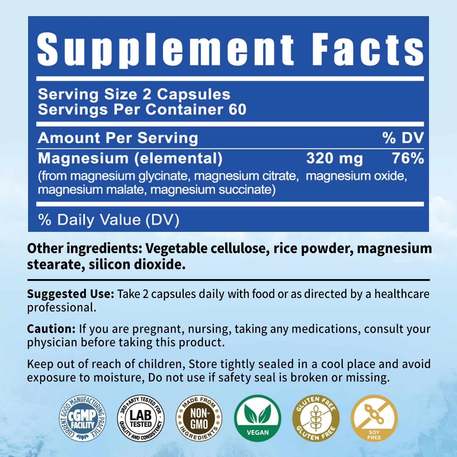 BioBenevo Magnesium Complex - soutien potentiel énergie et concentration le matin.