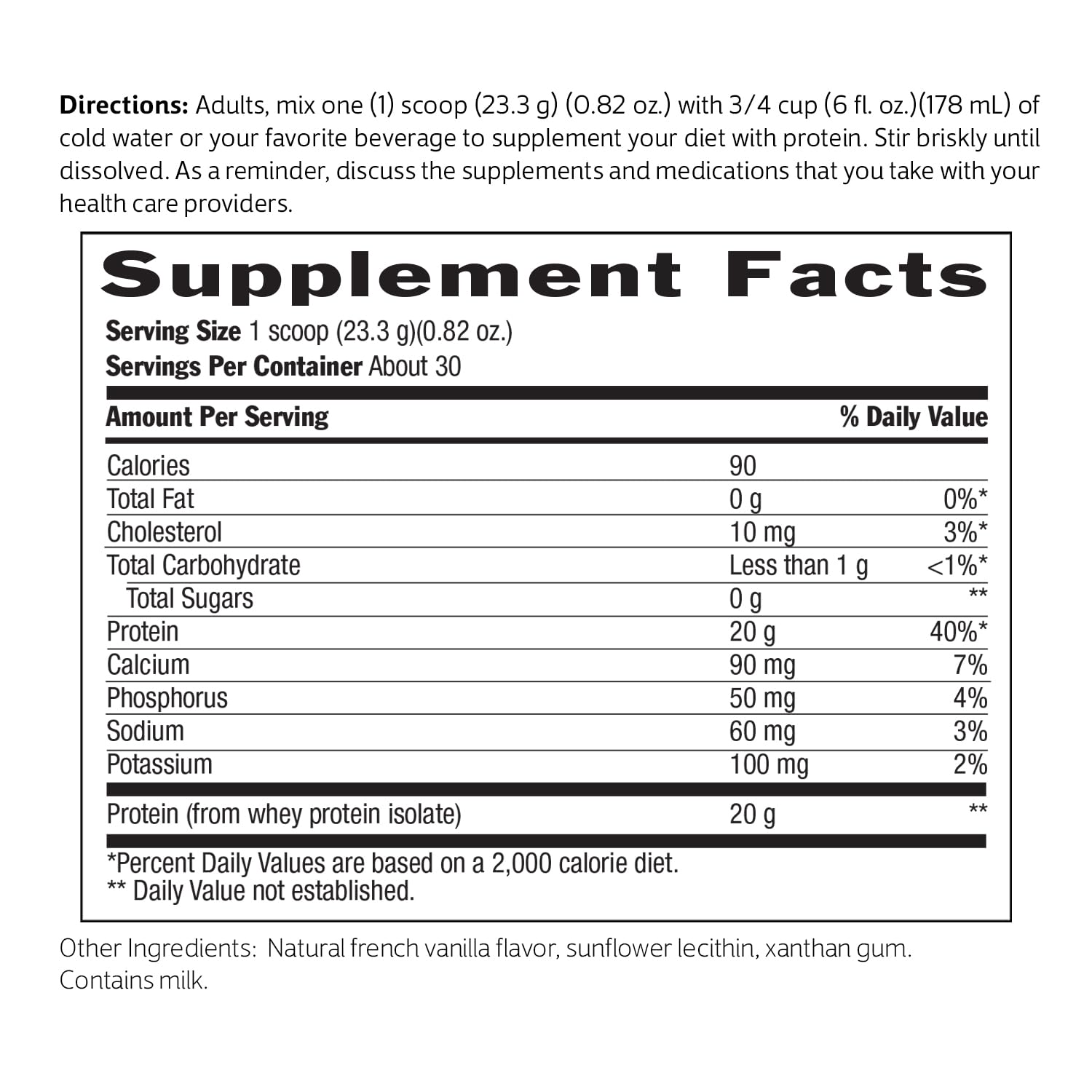 Biochem isolat lactosérum – acides aminés essentiels pour la récupération.