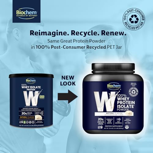 Biochem Whey Protein : shake rapide au goût neutre.