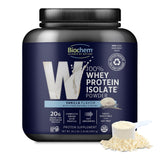 Pot Biochem Whey Protein vanille: source protéique pure et pratique pour le quotidien.