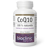 Emballage-boite Bioclinic Naturals CoQ10: présentation soignée pour accès rapide.
