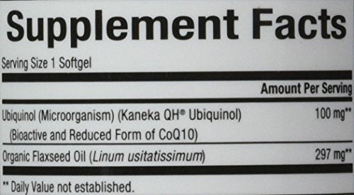Bioclinic Ubiquinol: capsules molles faciles à transporter, format pratique.