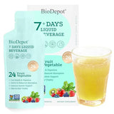 Biodepot sept-jours-nettoyage-colon bouteille: format prêt à boire pour une routine détox douce
