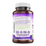 Capsules Biodora Resveratrol faciles à avaler pour une utilisation pratique