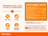 BioEmblem BioPerine optimise l’absorption et l’efficacité.