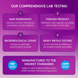 BioEmblem Fabrication GMP — produit fabriqué aux États-Unis avec traçabilité et qualité.