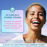 BioEmblem Flore vaginale équilibrée: probiotiques ciblés pour bien-être féminin.