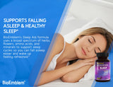 BioEmblem Sommeil Naturel – sachet pratique pour ranger et prendre rapidement une dose.