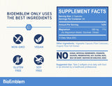 Capsules BioEmblem Magnésium Complex: énergie quotidienne et métabolisme cellulaire.