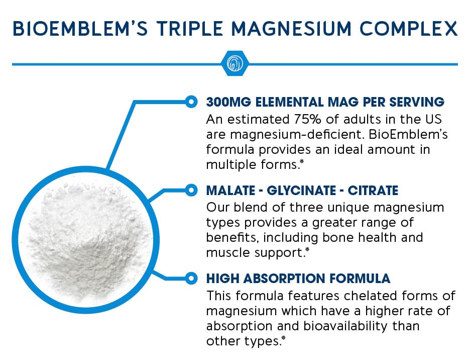 BioEmblem Magnésium Complex: détente musculaire après l'effort et récupération.