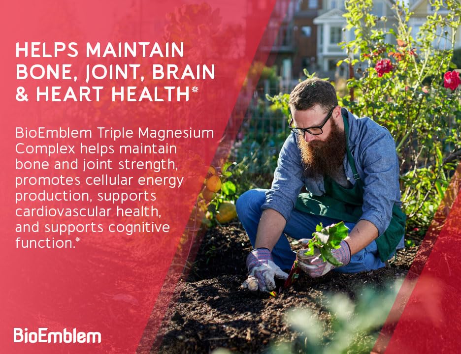 BioEmblem Magnésium Complex: produit vegan et sans OGM.