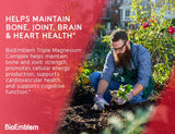BioEmblem Magnésium Complex: produit vegan et sans OGM.