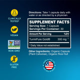 Extrait TurmiPure Gold BioEmblem – biodisponibilité potentielle élevée.