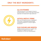BioEmblem Complexe B: choline et inositol en synergie pour le métabolisme.