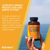 BioEmblem Complexe B: formes actives offrant une meilleure absorption.