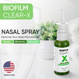 BioFilm Clear X – buse nasale précise pour une application douce et efficace