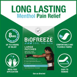 Biofreeze patch douleur dorsale – soulagement ciblé et discret