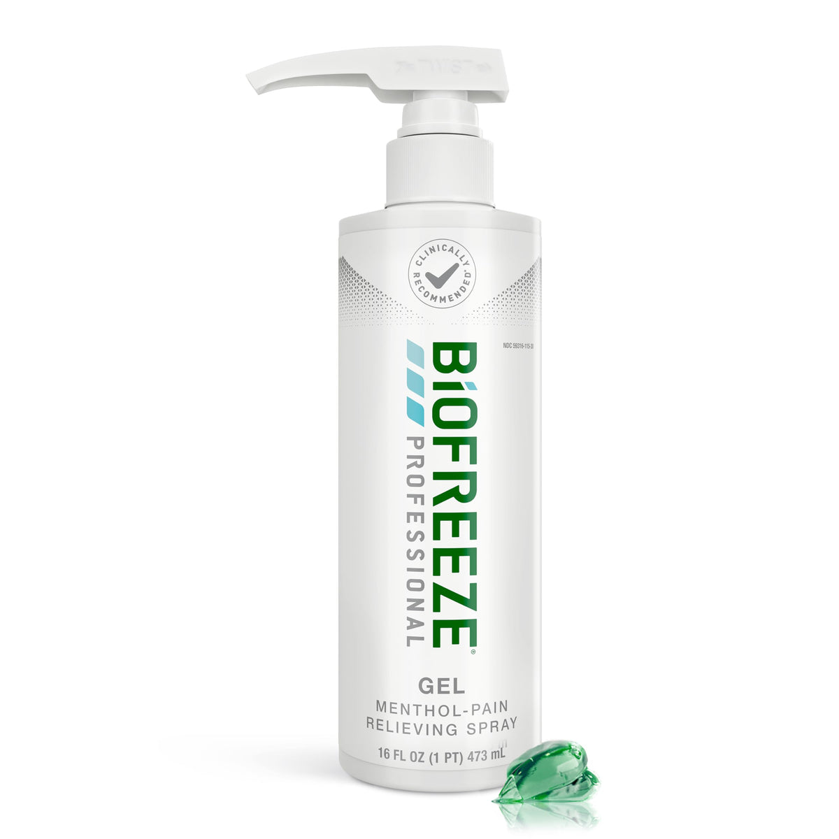 Biofreeze Pro Gel Genou: sensation fraîche et soulagement potentiel pour les douleurs au genou.