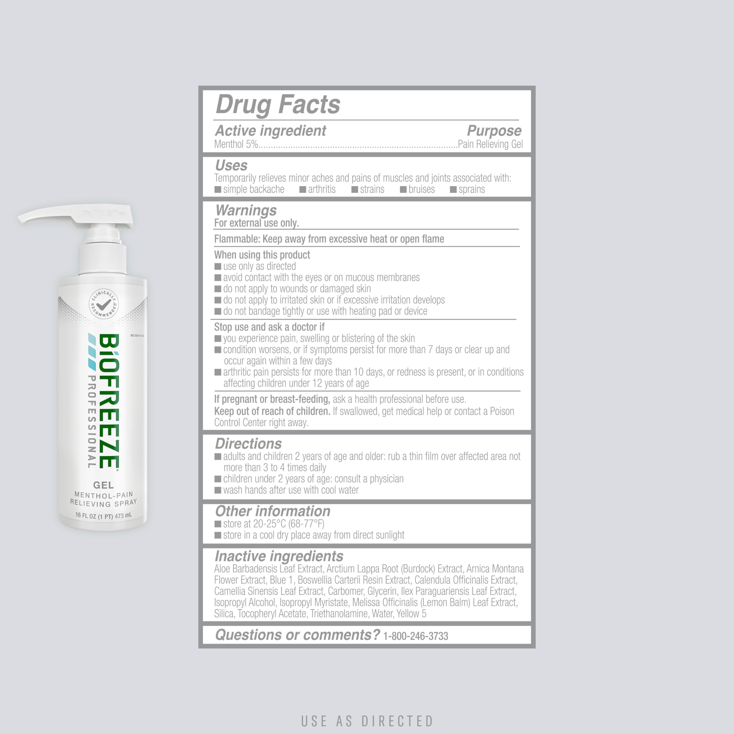 Biofreeze Pro Gel Sport: solution polyvalente pour les activités sportives.