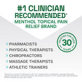 Biofreeze Professional gel menthol – roulé pour une fraîcheur ciblée et efficace.
