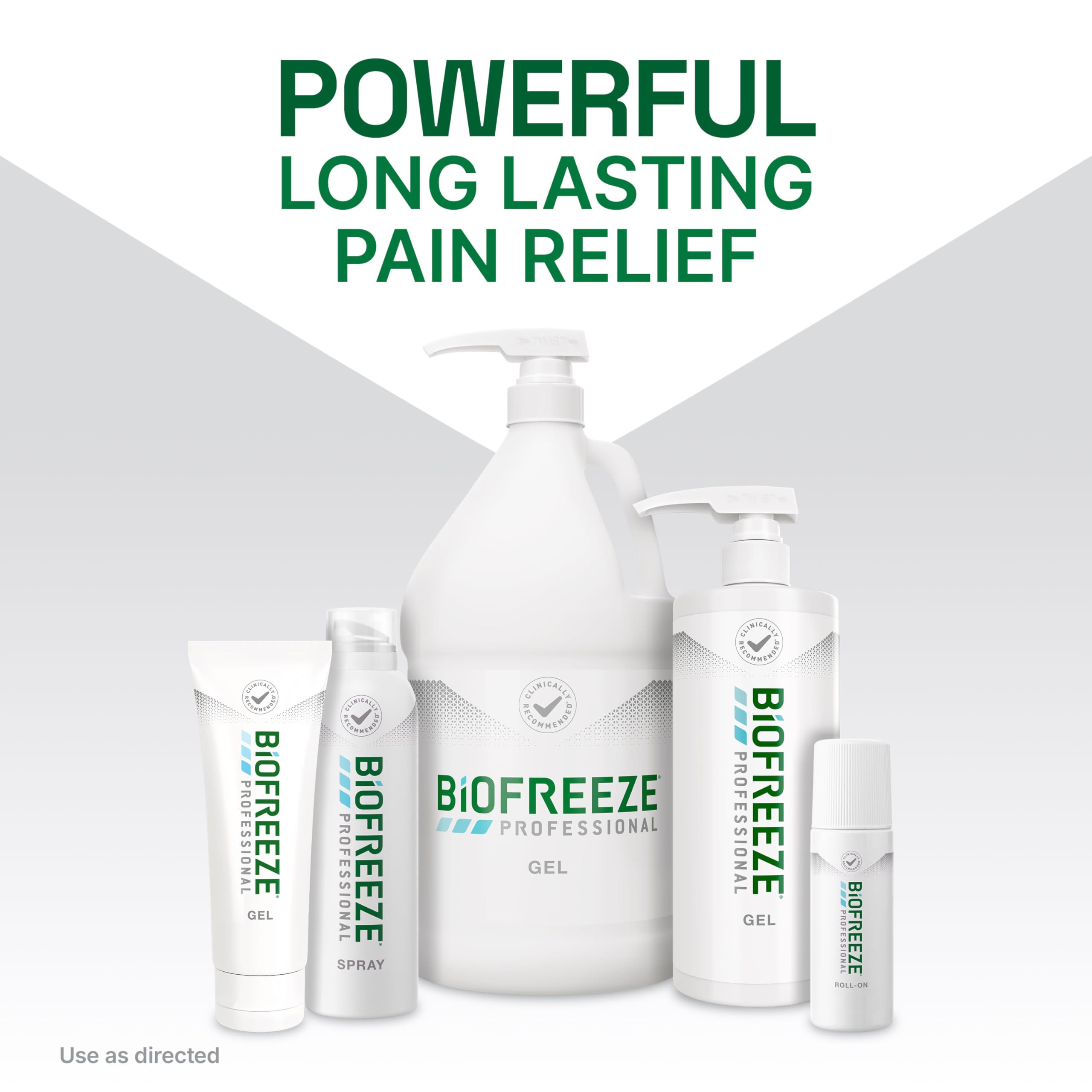 Biofreeze Professional Gel – usage sportif: soutien à la récupération et à la mobilité.