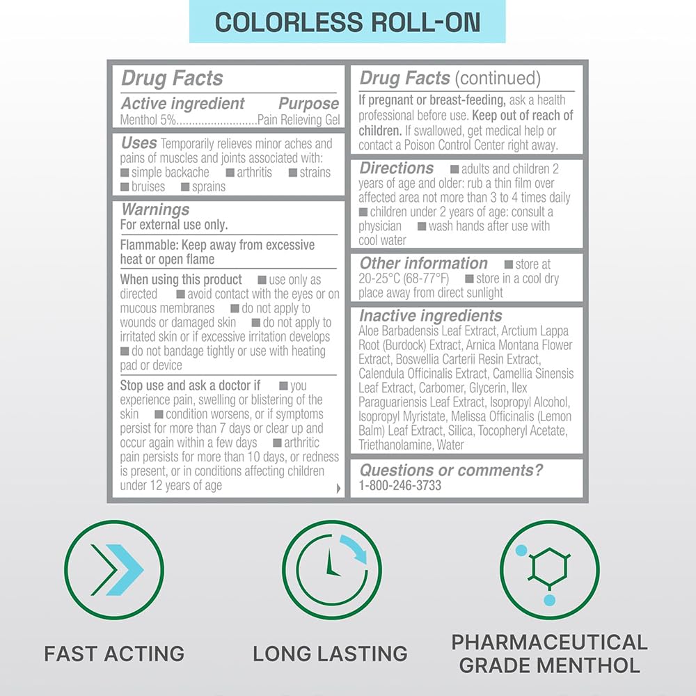Biofreeze Professionnel – récupération musculaire, gel mentholé rafraîchissant.