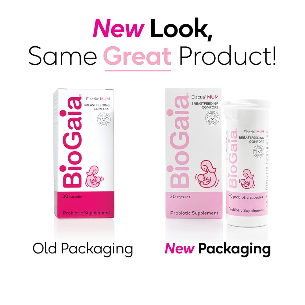 BioGaia Elactia - étiquette bio sans allergènes et sans colorants
