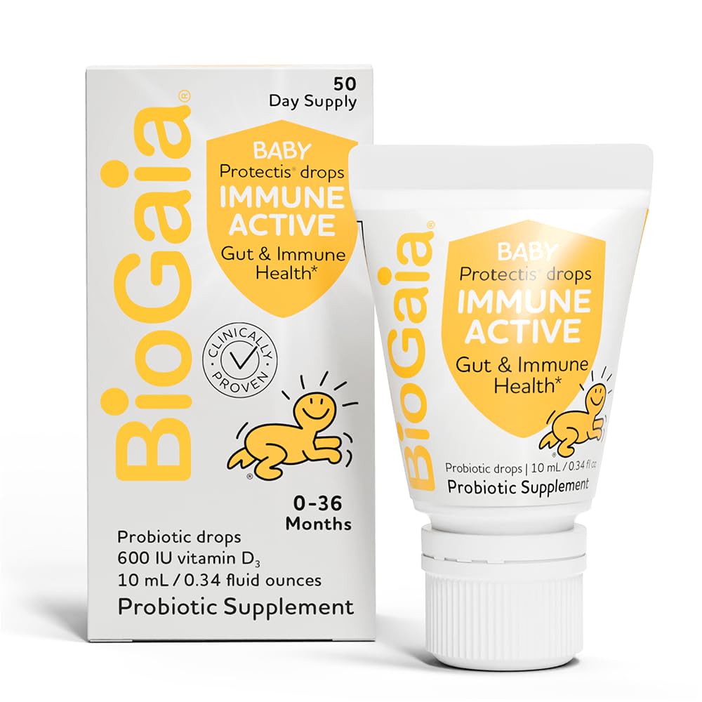 BioGaia Immun Active flacon gouttes bébé – soutient digestion et immunité
