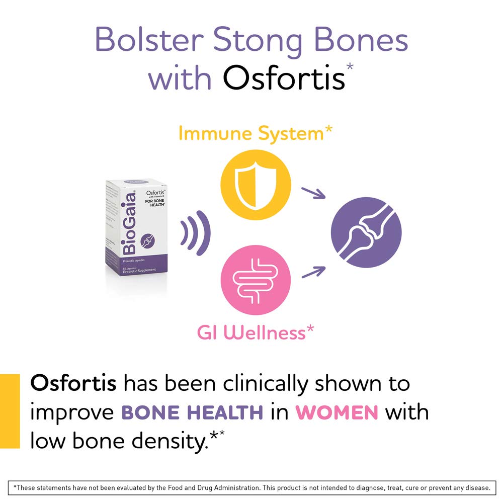 BioGaia Osfortis - routine matinale simple, soutien possible pour la digestion et l'immunité.