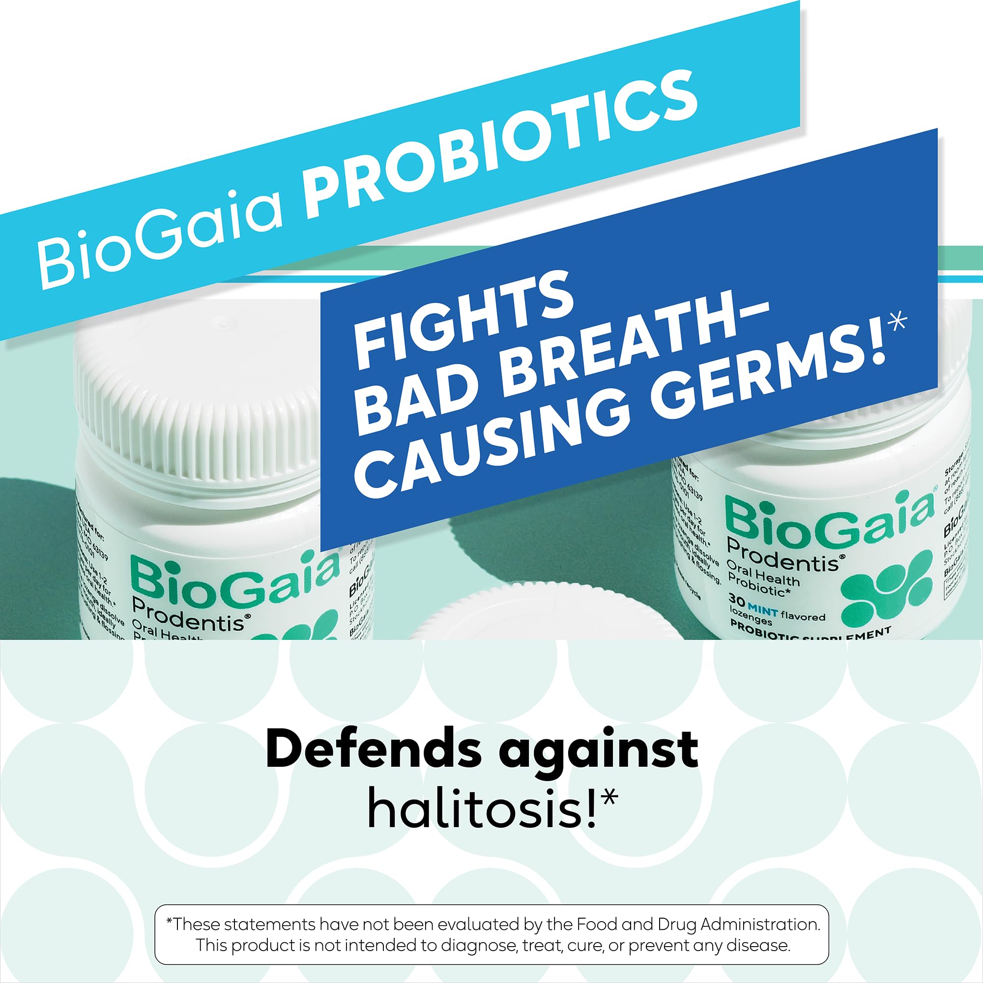 BioGaia Prodentis texture douce menthe, expérience agréable lors de la dégustation.