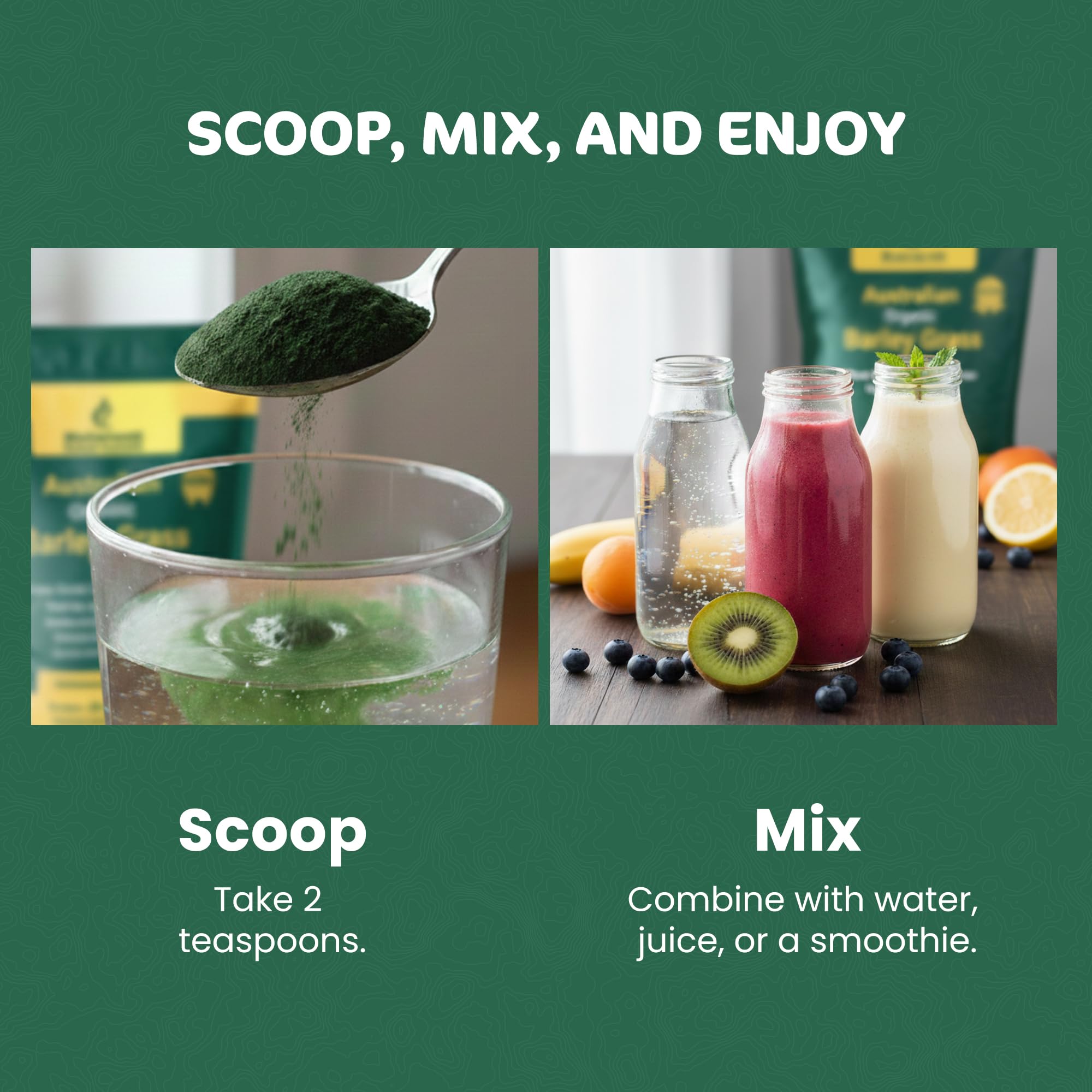 Biogenesis chlorella poudre vitamine B12 et fer – nutriments essentiels.