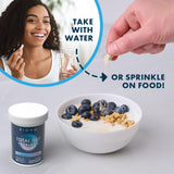 BIOHM Total Probiotic — Dosage: 30 milliards CFU par portion.