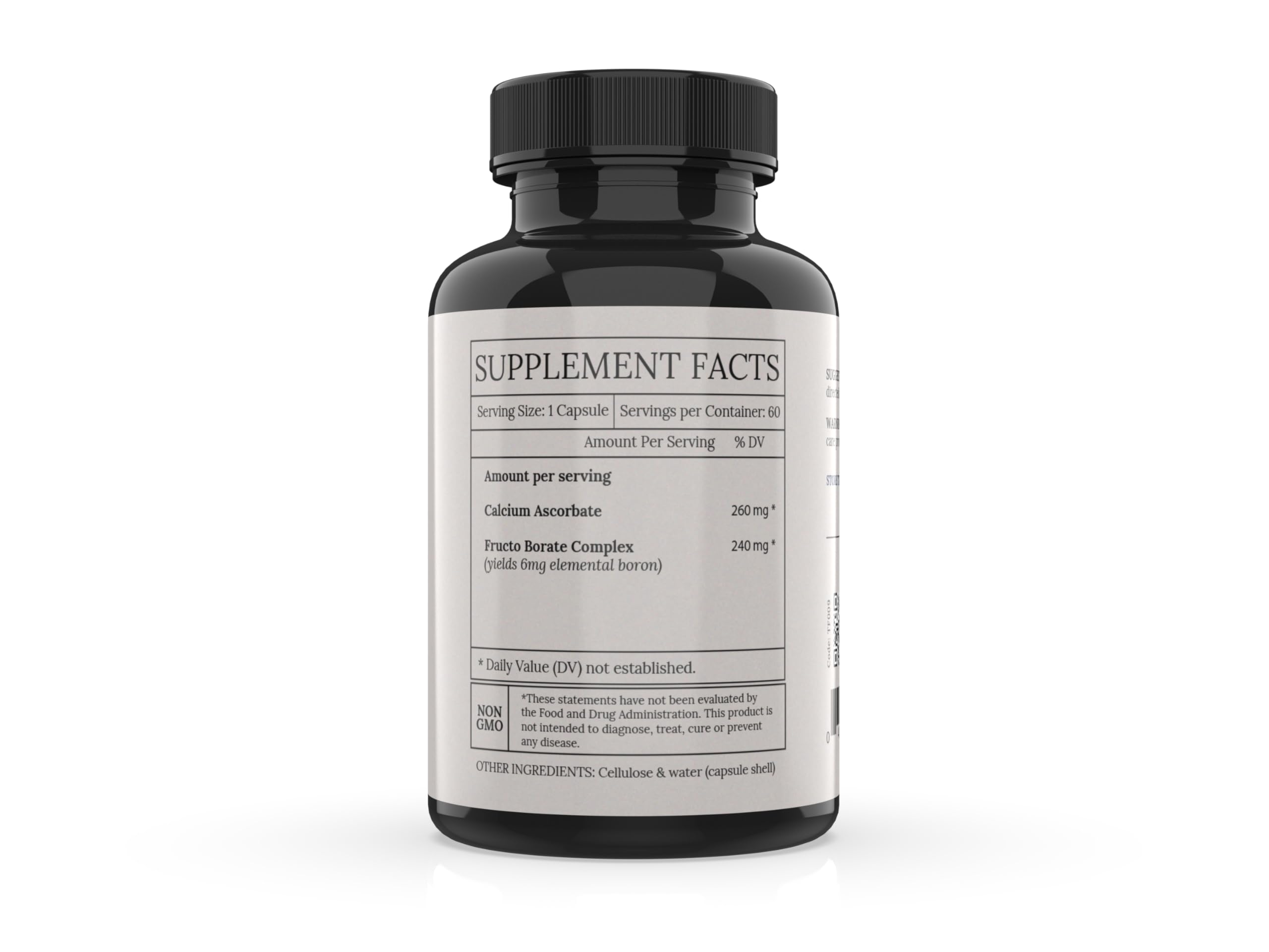 BioImmersion Fructo Borate Complex – Capsules végétales, absorption facilitée du bore.