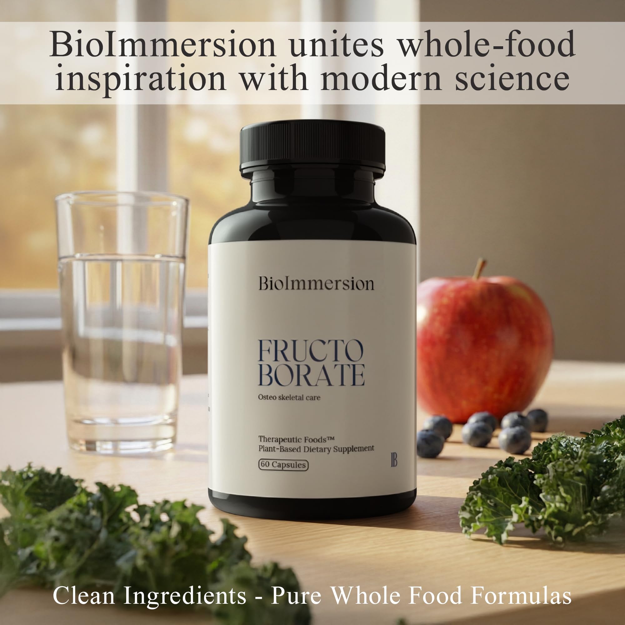 BioImmersion Fructo Borate Complex – Gélules quotidiennes, soutien potentiel à la flexibilité des articulations.