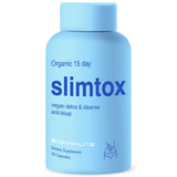 BioImmune Slimtox bouteille affichant le produit et son emballage, soutien digestif potentiel.