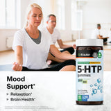 BIO KRAUTER 5-HTP Gummies, arôme myrtille naturelle pour un moment zen.