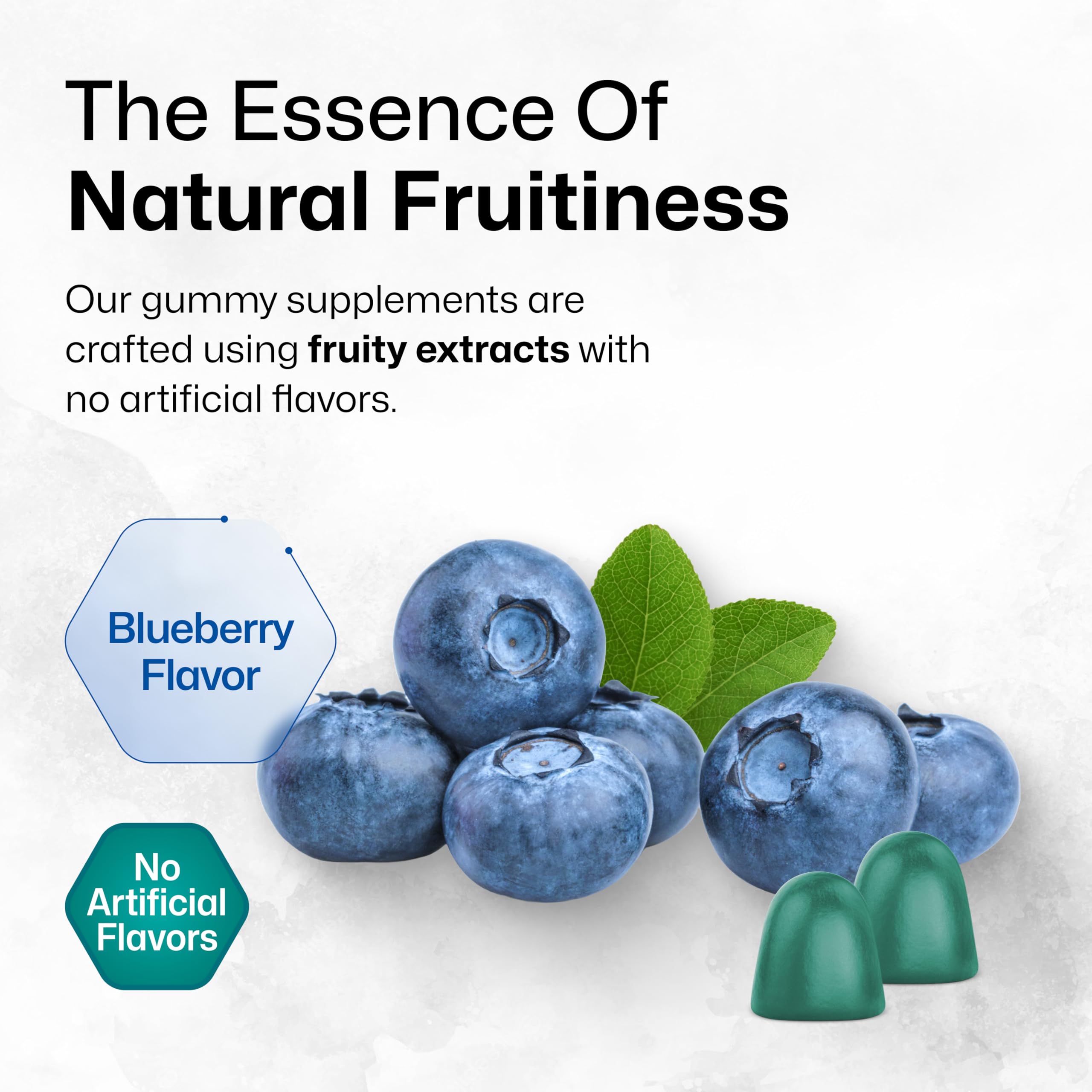 BIO KRAUTER 5-HTP Gummies, texture douce et gommes non collantes.