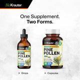 BIO KRAUTER tincture pollen de pin – accessoire pipette pratique