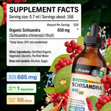 BIO KRAUTER Schisandra bouteille-4onces prête à l'emploi.