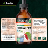 BIO KRAUTER Schisandra etiquette claire et informative.