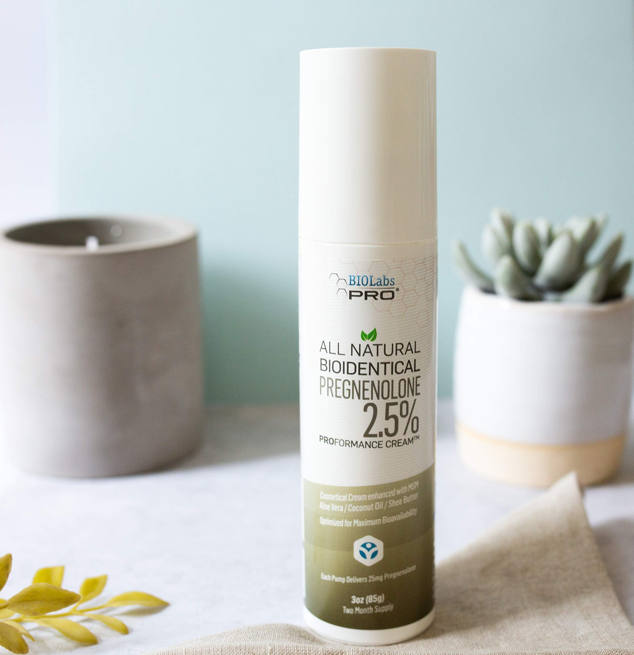 BIOLABS PRO crème, absorption rapide et douce.
